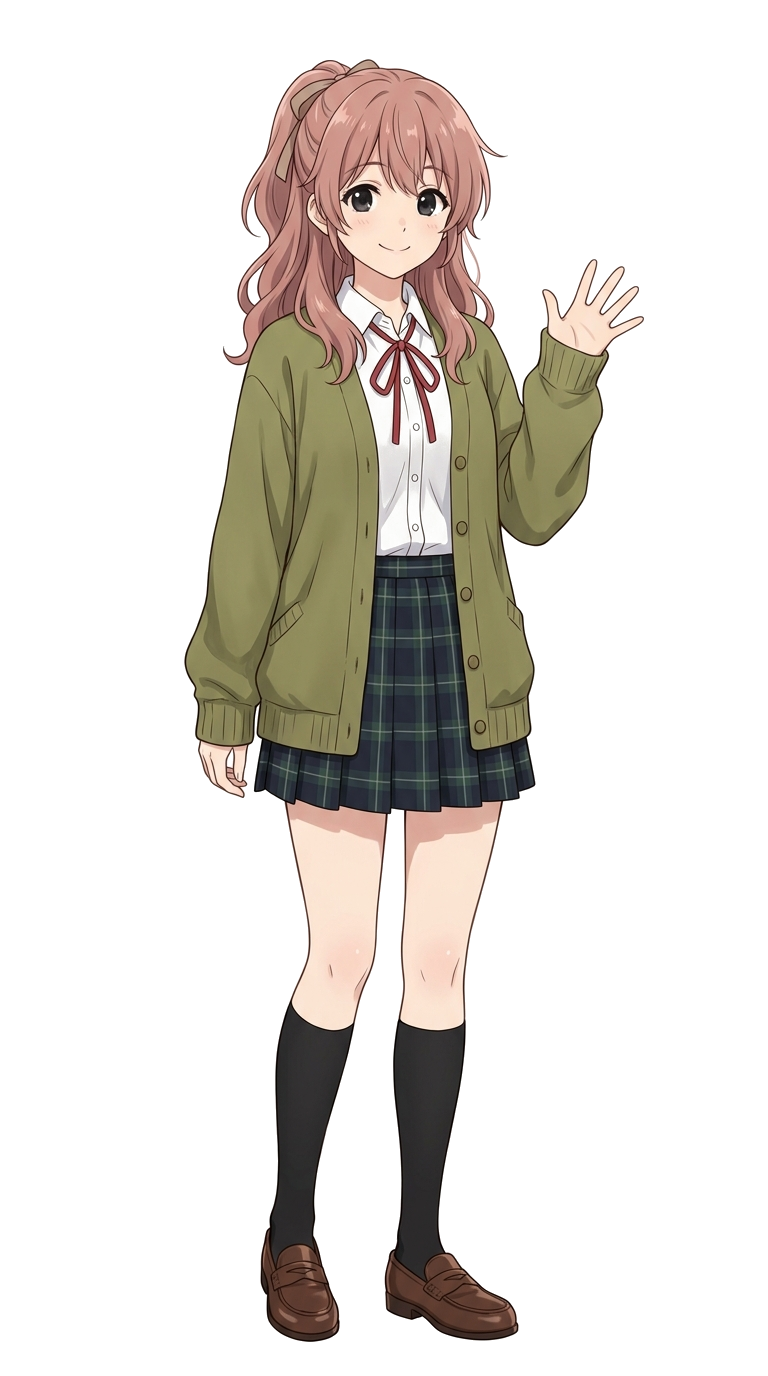 京阿尼畫風 歡迎看板娘