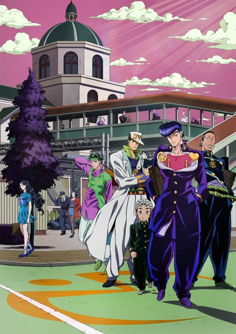 JOJO的奇妙冒險 第三季：不滅鑽石 封面
