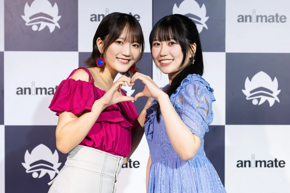 主演聲優菱川花菜與川石奈奈向支持觀眾致意