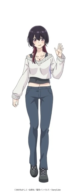 赤井櫻角色設定圖 ©あまねかしこ・白泉社／藍色インパルス・StarryCube