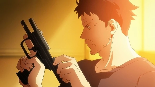 殺手公司社長由諏訪部順一飾演 (C)若林稔弥・星海社/「幸せカナコの殺し屋生活」製作委員会